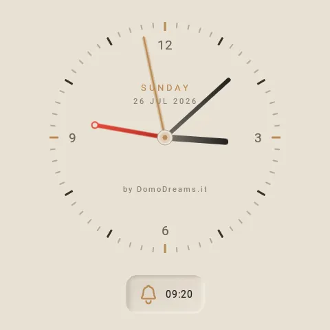 Nordic Oak — Clock