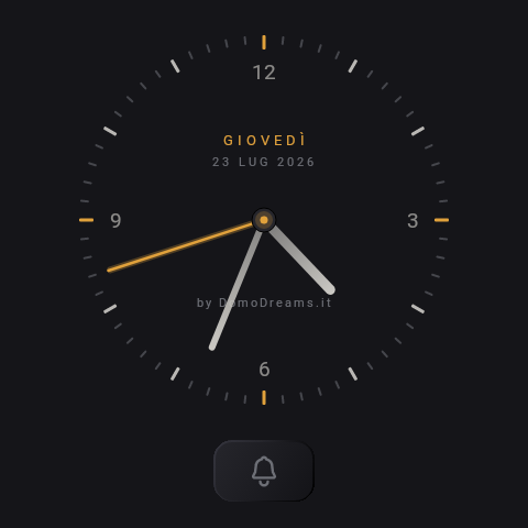 Themeable clock face
